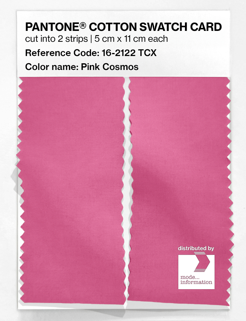Artikelbild 2 des Artikels “PANTONE® COTTON SWATCH CARD 16-2122 TCX Pink Cosmos “