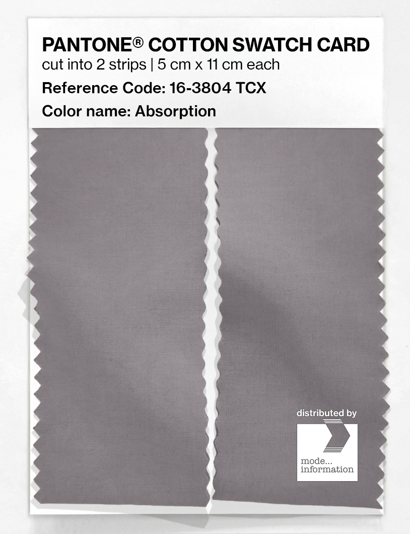 Artikelbild 2 des Artikels “PANTONE® COTTON SWATCH CARD 16-3804 TCX Absorption “