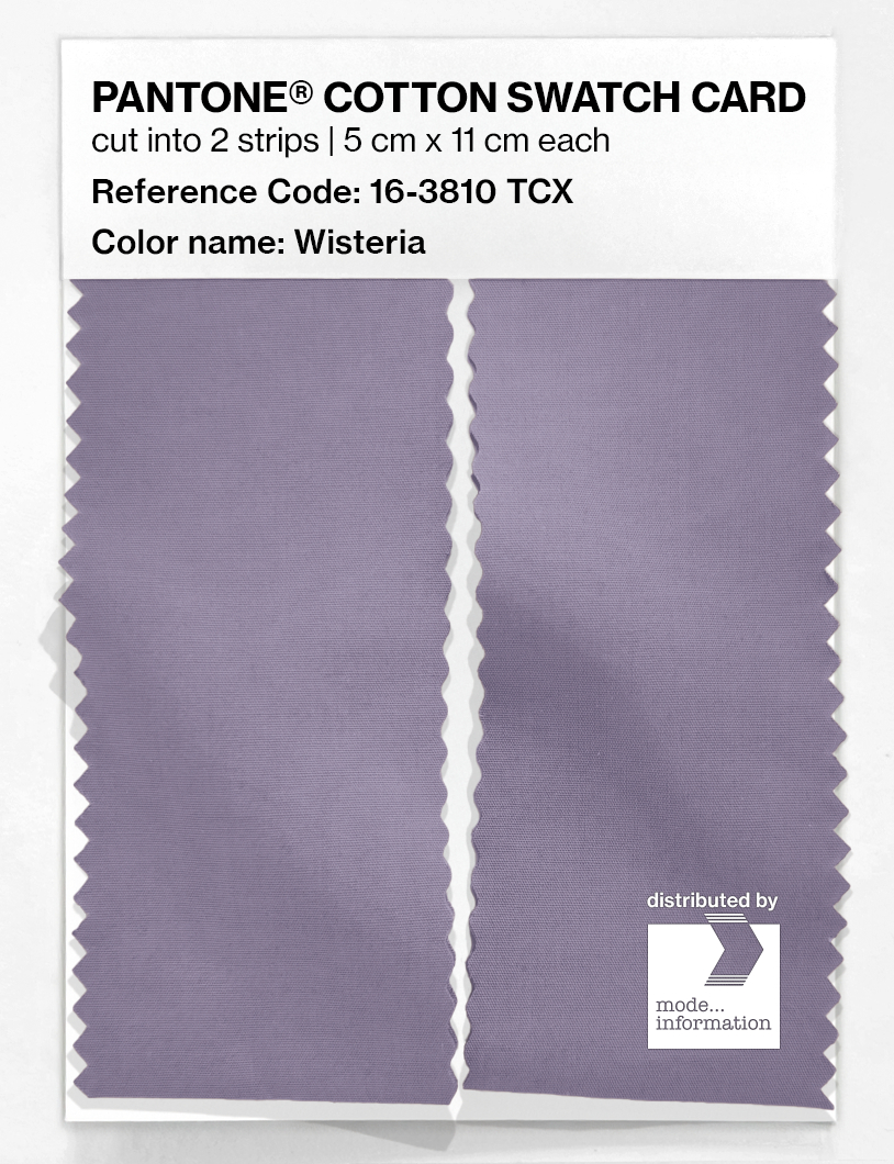 Artikelbild 2 des Artikels “PANTONE® COTTON SWATCH CARD 16-3810 TCX Wisteria “