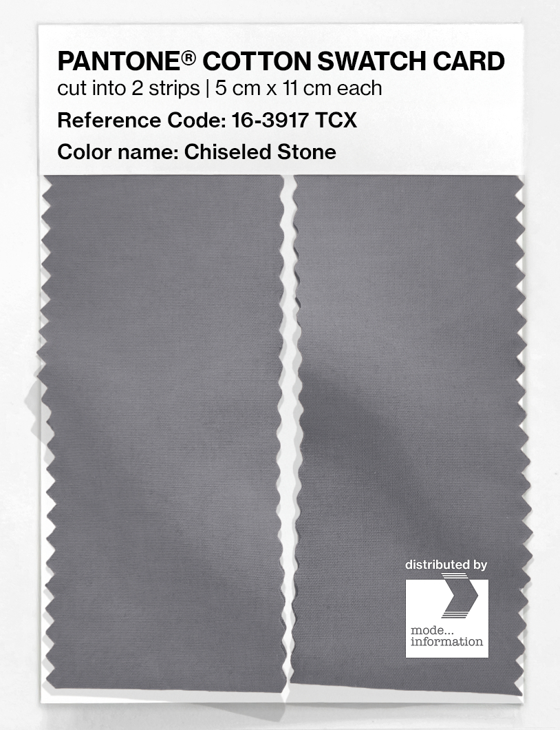 Artikelbild 2 des Artikels “PANTONE® COTTON SWATCH CARD 16-3917 TCX Chiseled Stone “