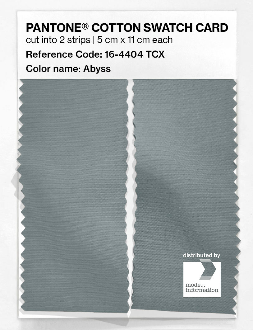 Artikelbild 2 des Artikels “PANTONE® COTTON SWATCH CARD 16-4404 TCX Abyss “