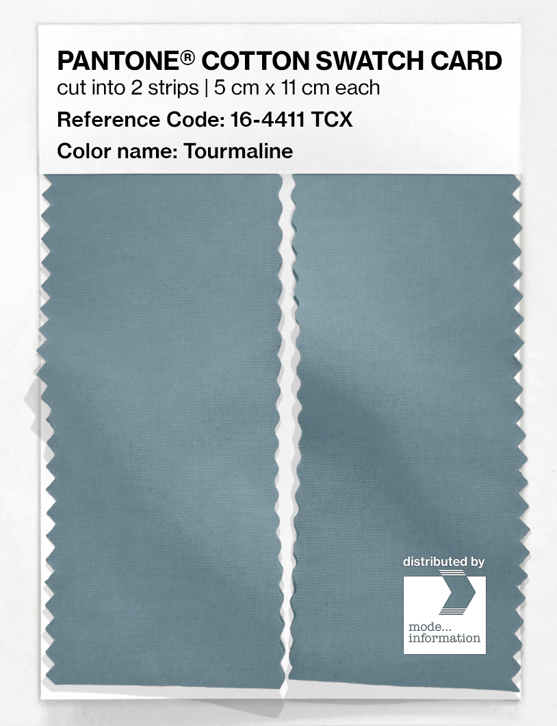 Artikelbild 2 des Artikels “PANTONE® COTTON SWATCH CARD 16-4411 TCX Tourmaline “