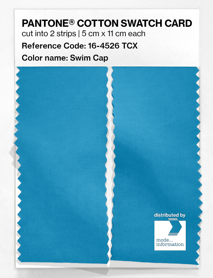 Artikelbild 2 des Artikels “PANTONE® COTTON SWATCH CARD 16-4526 TCX Swim Cap “