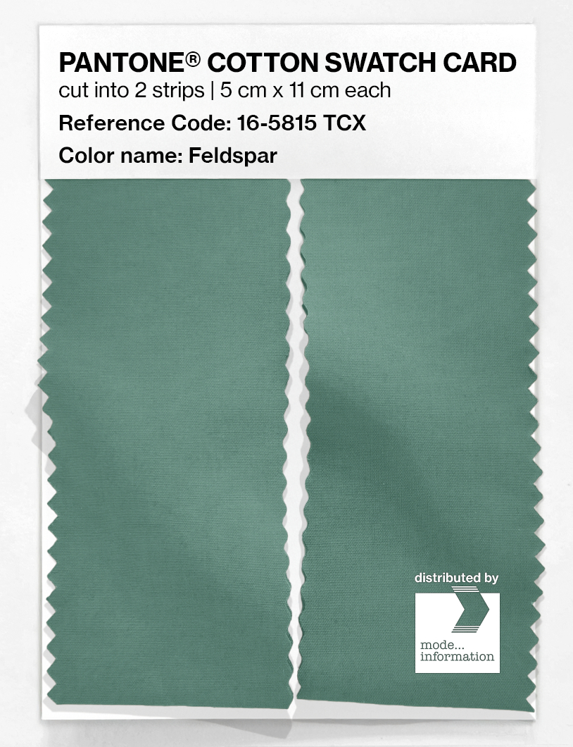 Artikelbild 2 des Artikels “PANTONE® COTTON SWATCH CARD 16-5815 TCX Feldspar “