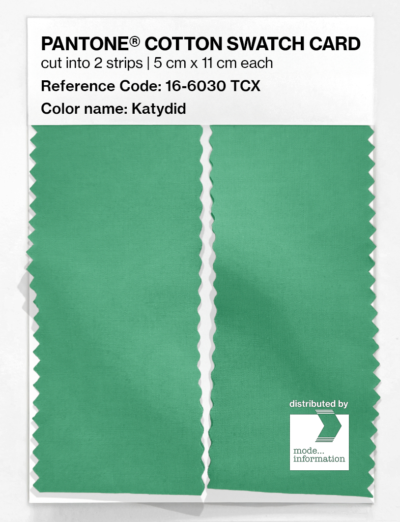 Artikelbild 2 des Artikels “PANTONE® COTTON SWATCH CARD 16-6030 TCX Katydid “