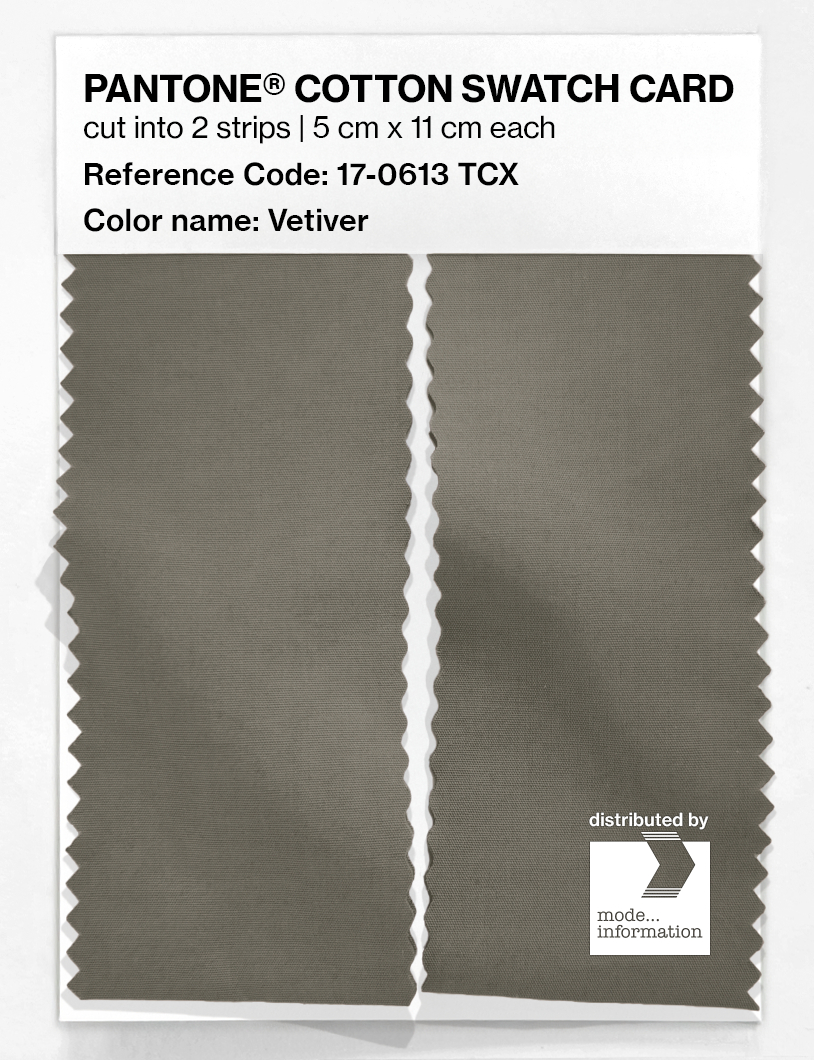 Artikelbild 2 des Artikels “PANTONE® COTTON SWATCH CARD 17-0613 TCX Vetiver “