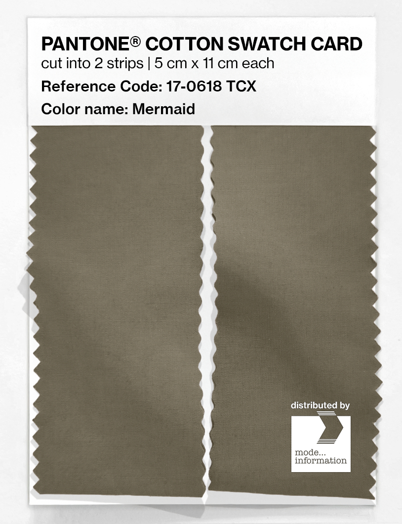Artikelbild 2 des Artikels “PANTONE® COTTON SWATCH CARD 17-0618 TCX Mermaid “