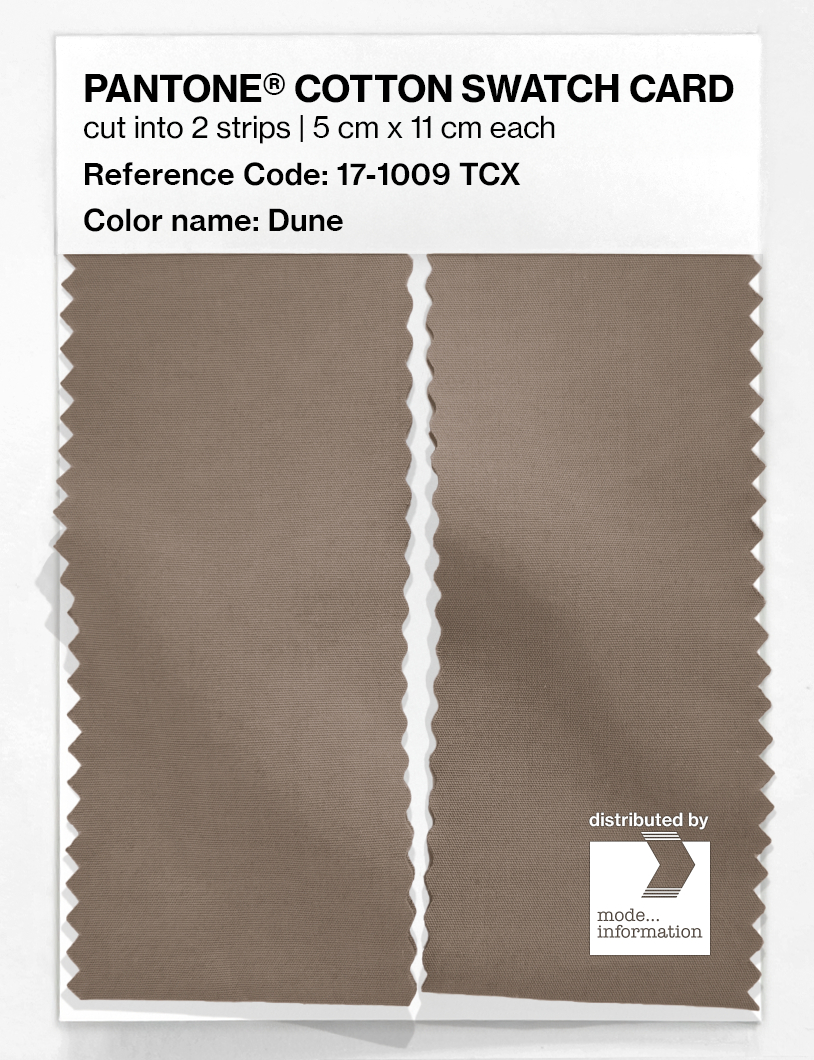 Artikelbild 2 des Artikels “PANTONE® COTTON SWATCH CARD 17-1009 TCX Dune “