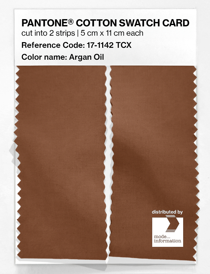 Artikelbild 2 des Artikels “PANTONE® COTTON SWATCH CARD 17-1142 TCX Argan Oil “