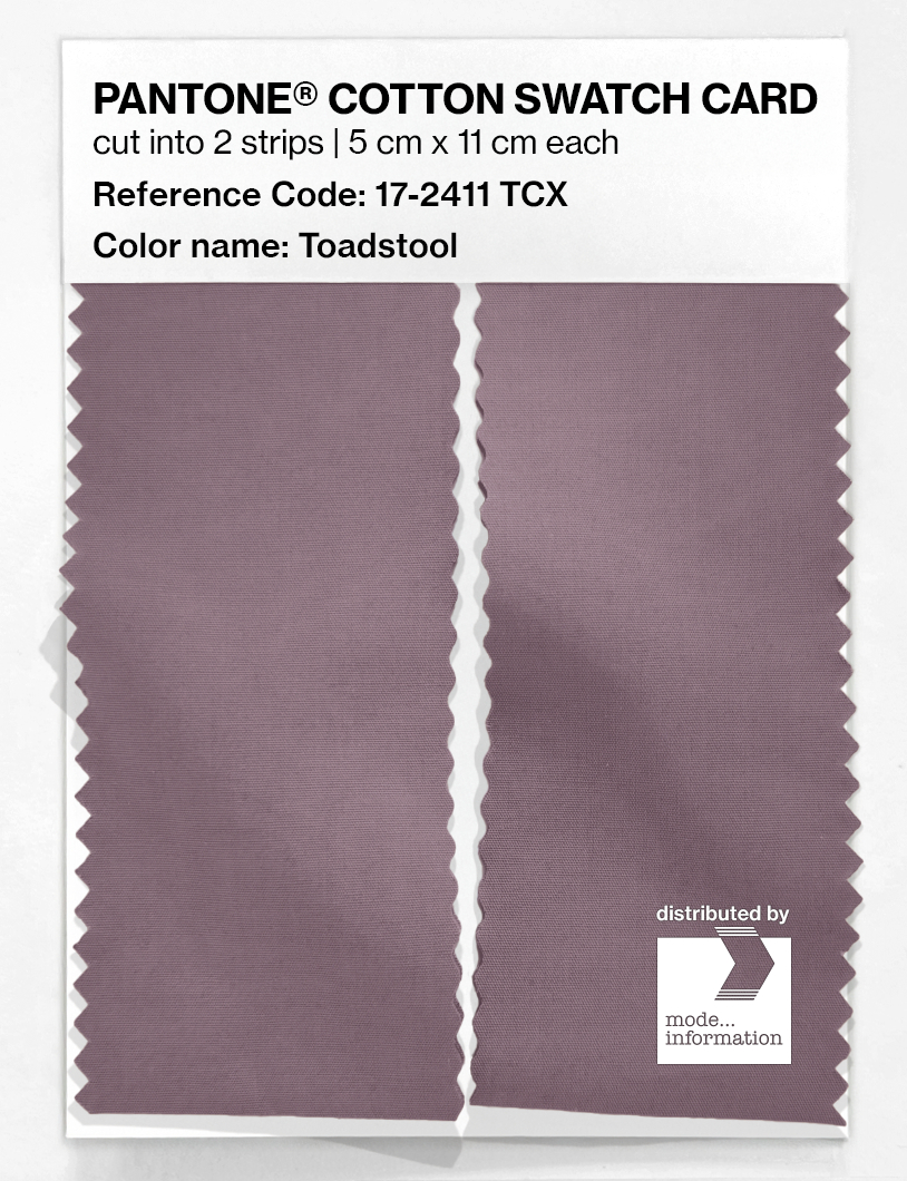 Artikelbild 2 des Artikels “PANTONE® COTTON SWATCH CARD 17-2411 TCX Toadstool “