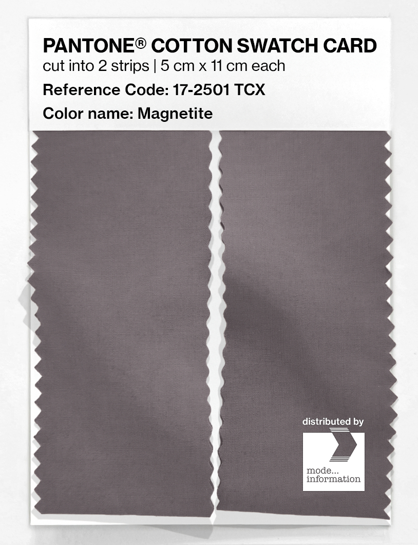 Artikelbild 2 des Artikels “PANTONE® COTTON SWATCH CARD 17-2501 TCX Magnetite “