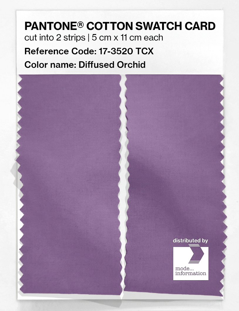 Artikelbild 2 des Artikels “PANTONE® COTTON SWATCH CARD 17-3520 TCX Diffused Orchid “
