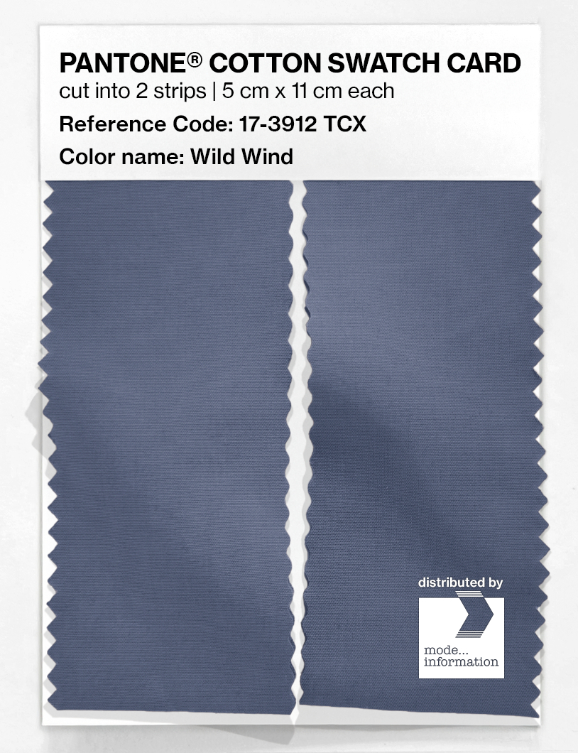 Artikelbild 2 des Artikels “PANTONE® COTTON SWATCH CARD 17-3912 TCX Wild Wind “