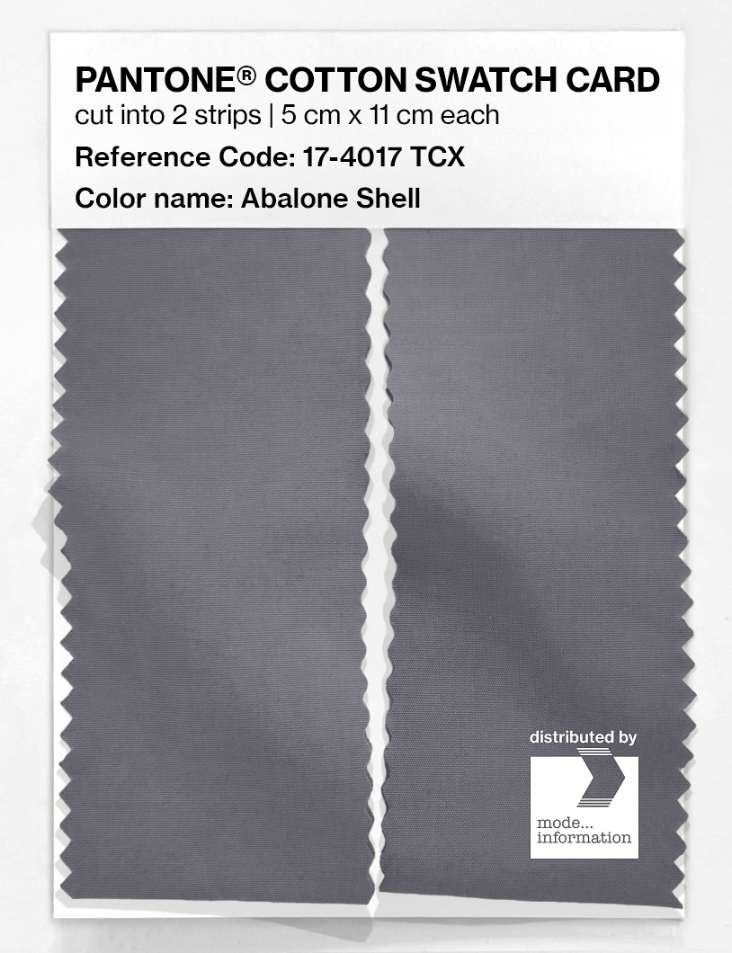 Artikelbild 2 des Artikels “PANTONE® COTTON SWATCH CARD 17-4017 TCX Abalone Shell “