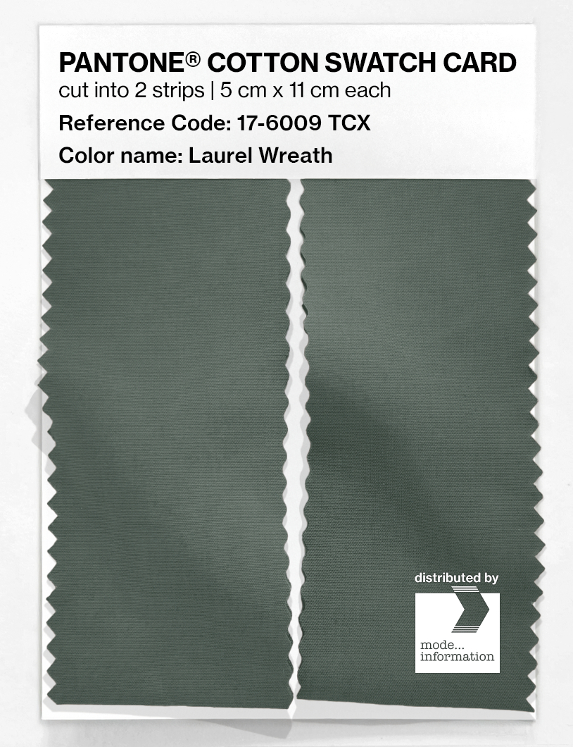 Artikelbild 2 des Artikels “PANTONE® COTTON SWATCH CARD 17-6009 TCX Laurel Wreath “