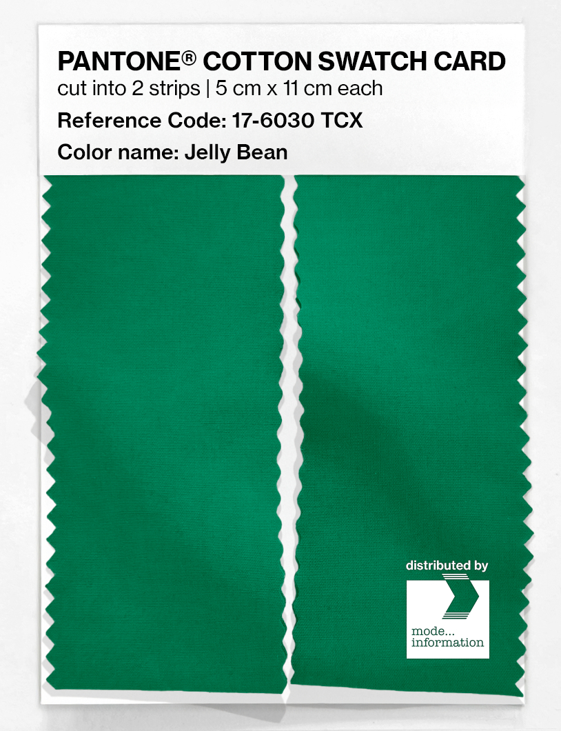 Product image 2 of the product “PANTONE® COTTON SWATCH CARD 17-6030 TCX Jelly Bean ”