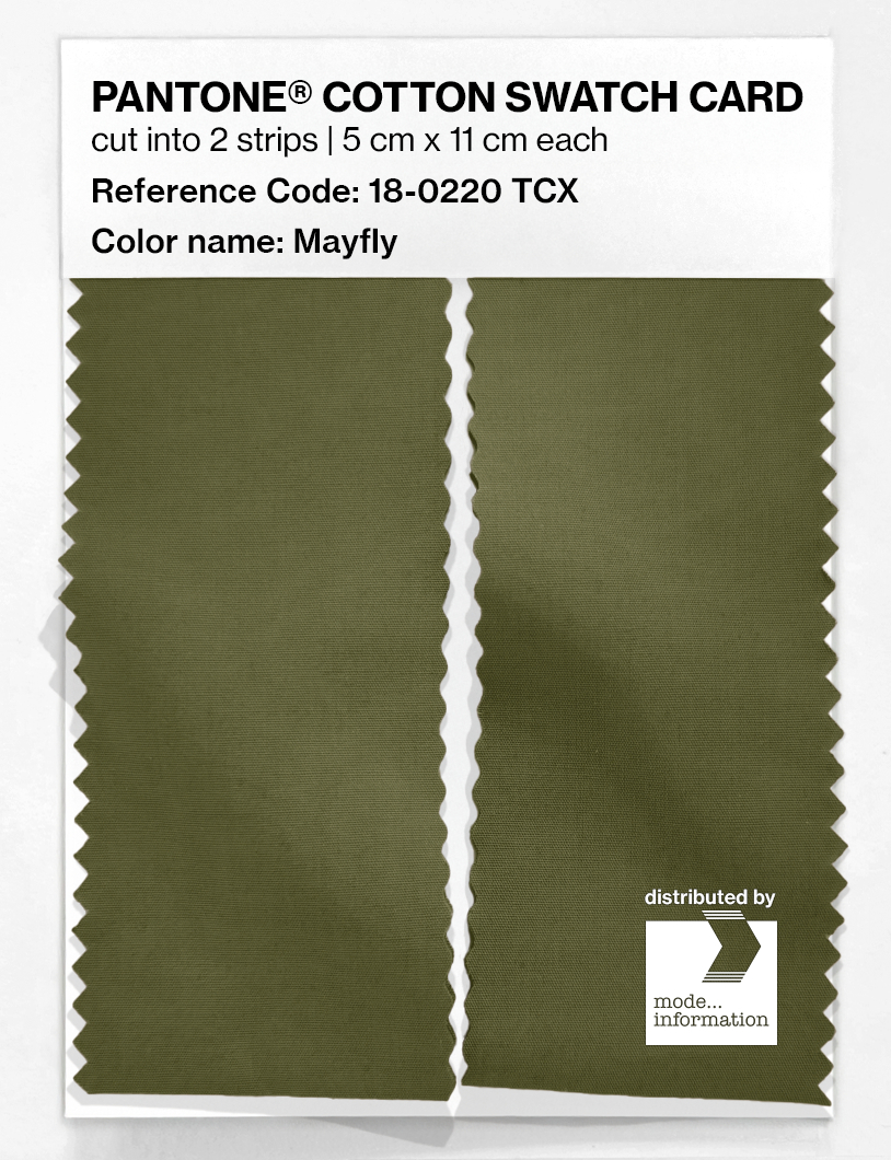 Artikelbild 2 des Artikels “PANTONE® COTTON SWATCH CARD 18-0220 TCX Mayfly “