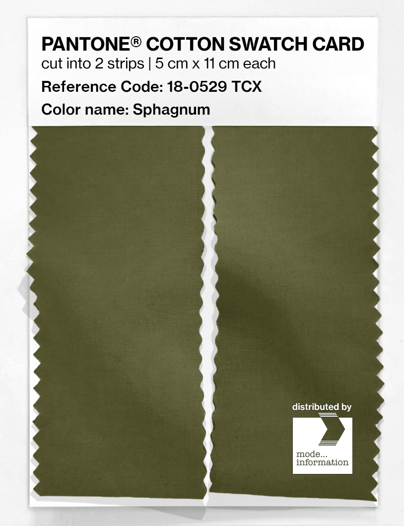 Artikelbild 2 des Artikels “PANTONE® COTTON SWATCH CARD 18-0529 TCX Sphagnum “