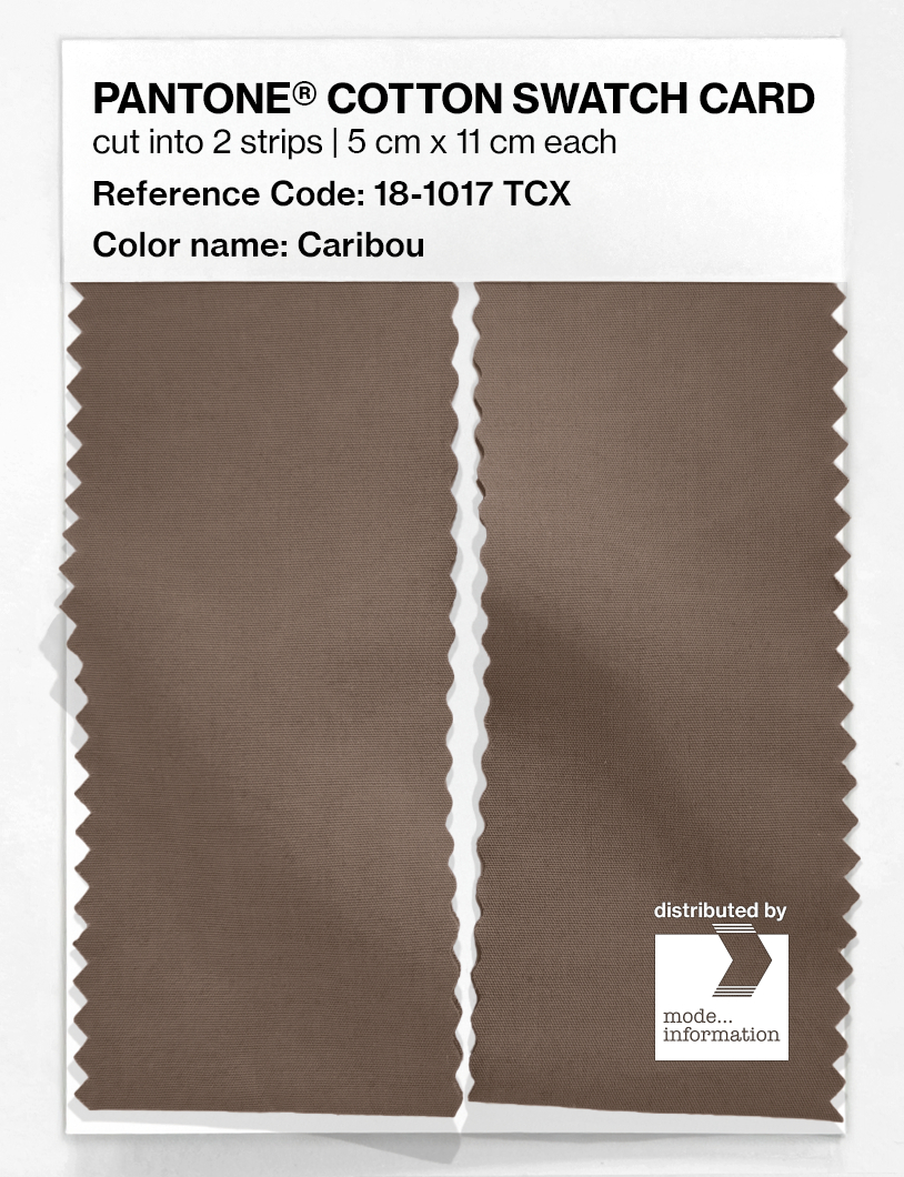 Artikelbild 2 des Artikels “PANTONE® COTTON SWATCH CARD 18-1017 TCX Caribou “