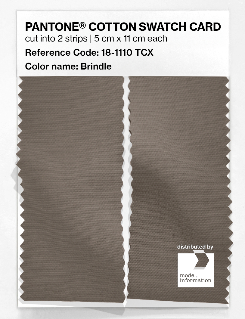 Artikelbild 2 des Artikels “PANTONE® COTTON SWATCH CARD 18-1110 TCX Brindle “