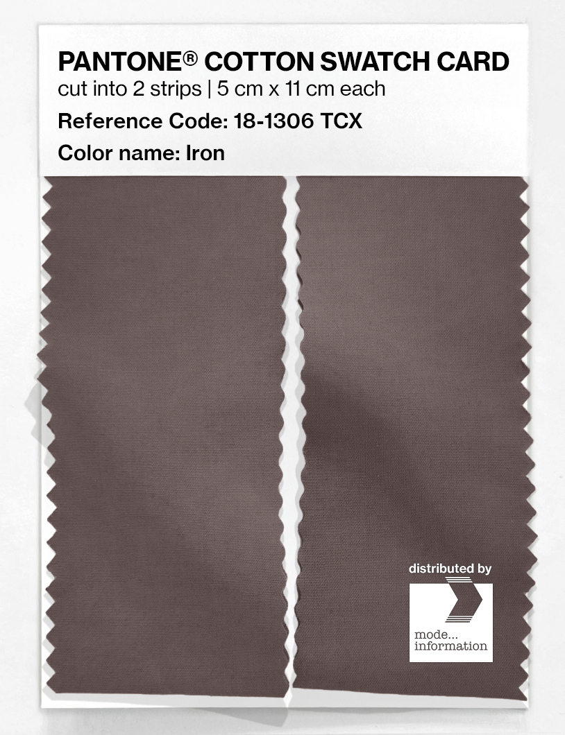 Artikelbild 2 des Artikels “PANTONE® COTTON SWATCH CARD 18-1306 TCX Iron “