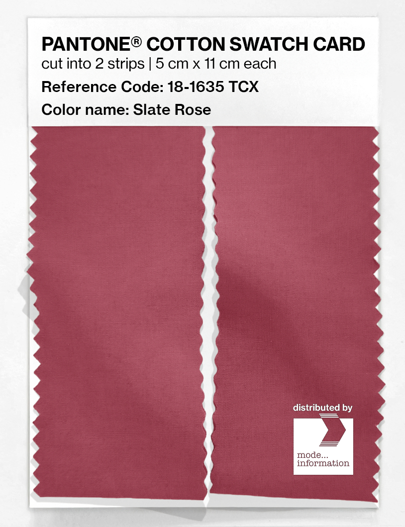 Artikelbild 2 des Artikels “PANTONE® COTTON SWATCH CARD 18-1635 TCX Slate Rose “