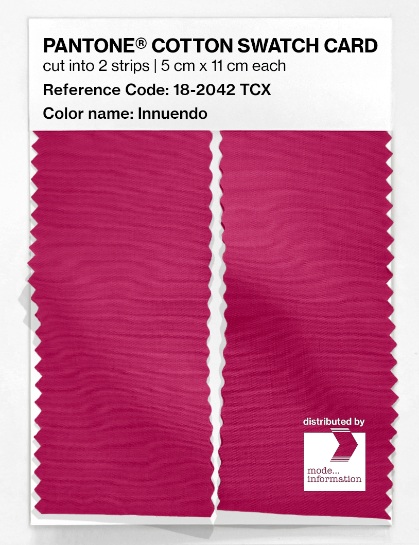 Artikelbild 2 des Artikels “PANTONE® COTTON SWATCH CARD 18-2042 TCX Innuendo “