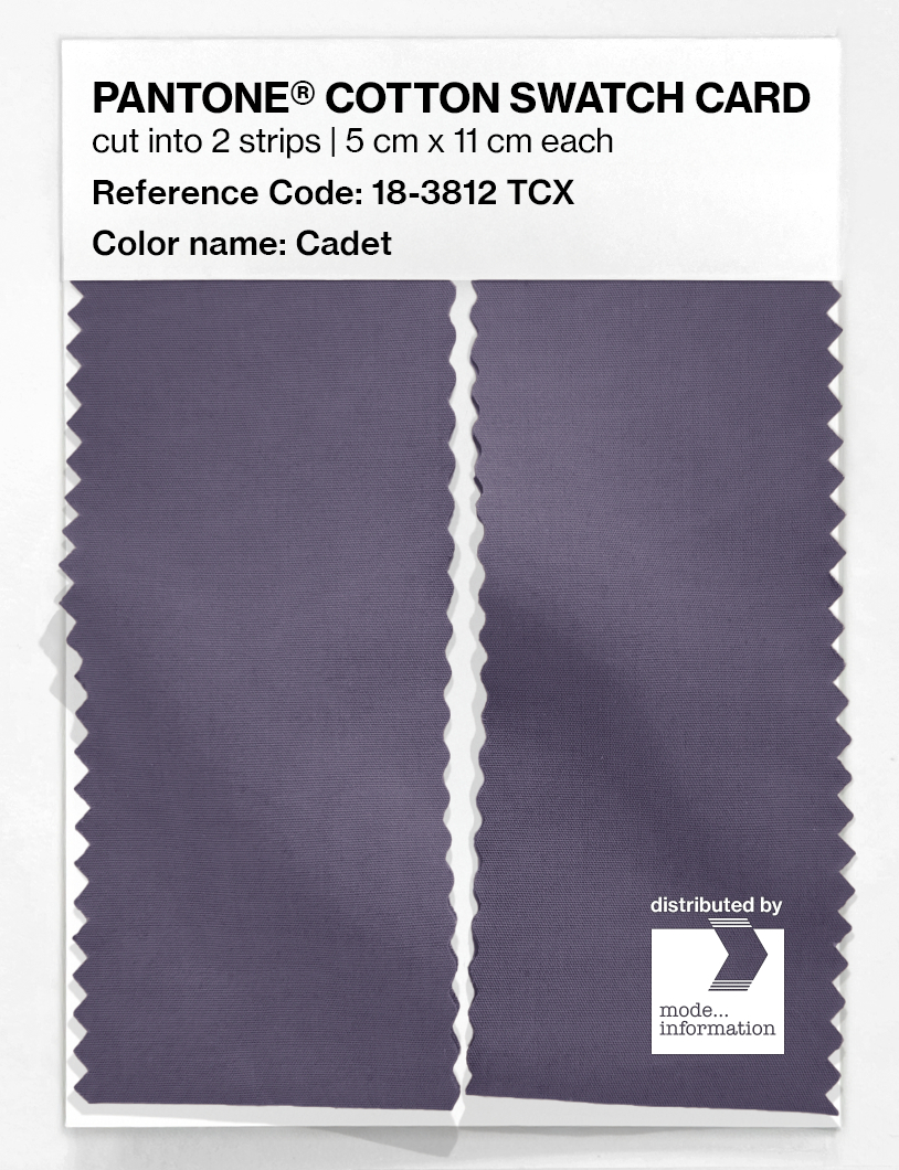 Artikelbild 2 des Artikels “PANTONE® COTTON SWATCH CARD 18-3812 TCX Cadet “