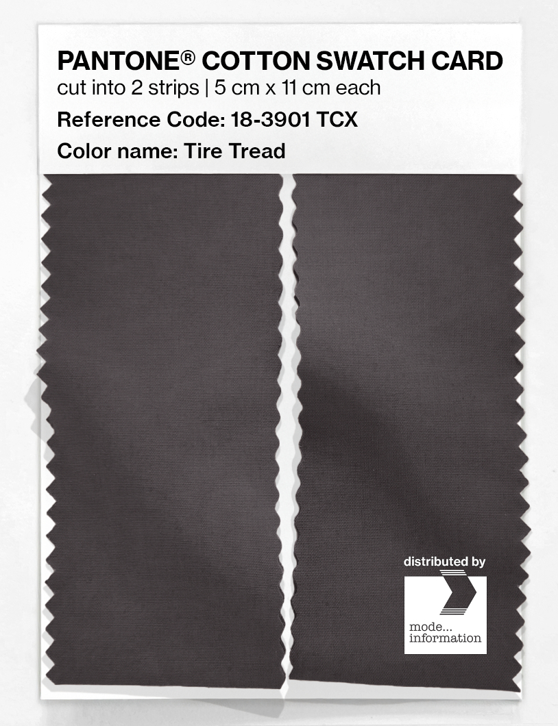 Artikelbild 2 des Artikels “PANTONE® COTTON SWATCH CARD 18-3901 TCX Tire Tread “