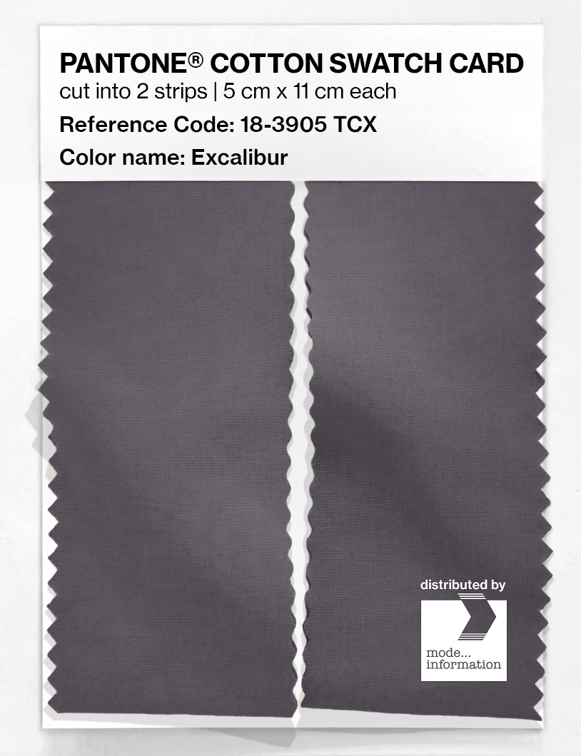 Artikelbild 2 des Artikels “PANTONE® COTTON SWATCH CARD 18-3905 TCX Excalibur “