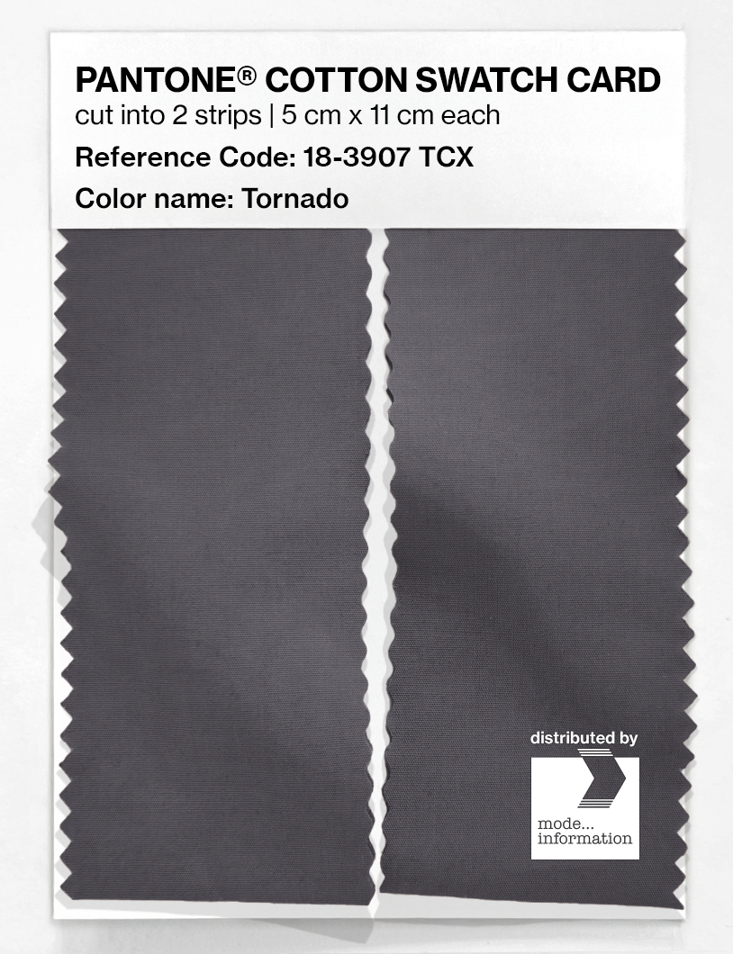 Artikelbild 2 des Artikels “PANTONE® COTTON SWATCH CARD 18-3907 TCX Tornado “