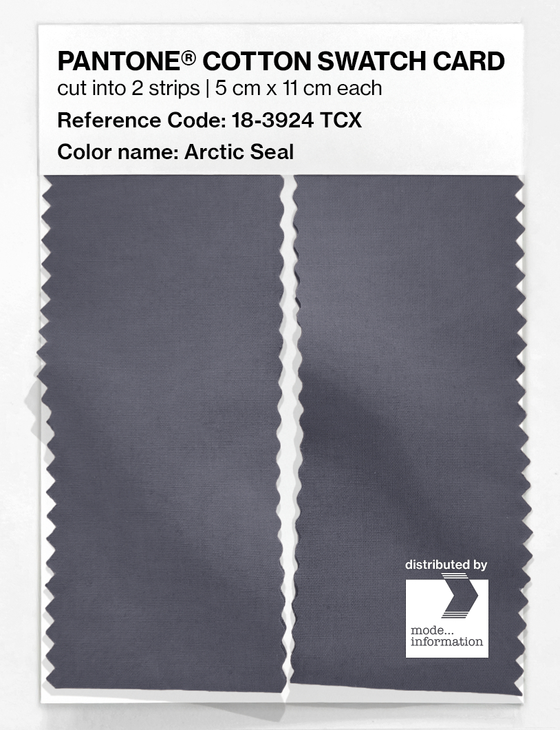 Artikelbild 2 des Artikels “PANTONE® COTTON SWATCH CARD 18-3924 TCX Arctic Seal “