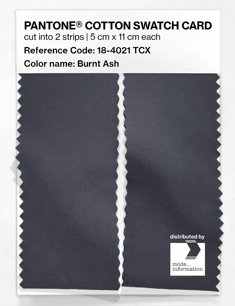 Artikelbild 2 des Artikels “PANTONE® COTTON SWATCH CARD 18-4021 TCX Burnt Ash “