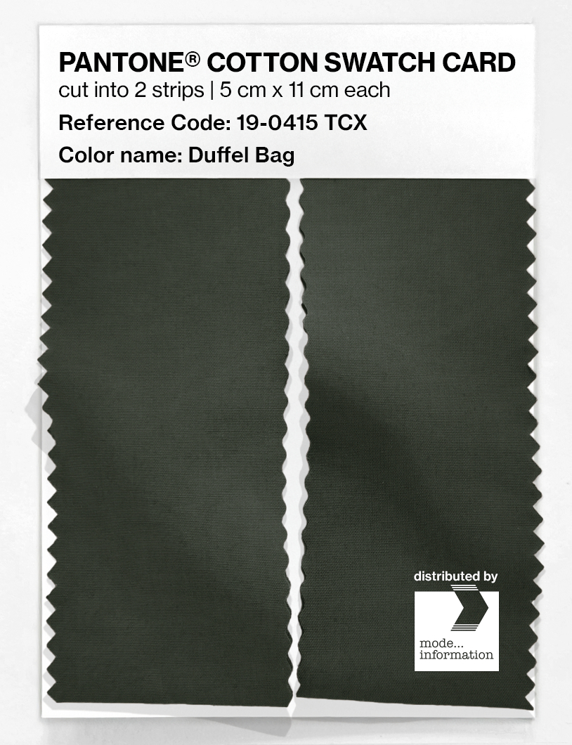 Artikelbild 2 des Artikels “PANTONE® COTTON SWATCH CARD 19-0415 TCX Duffel Bag “