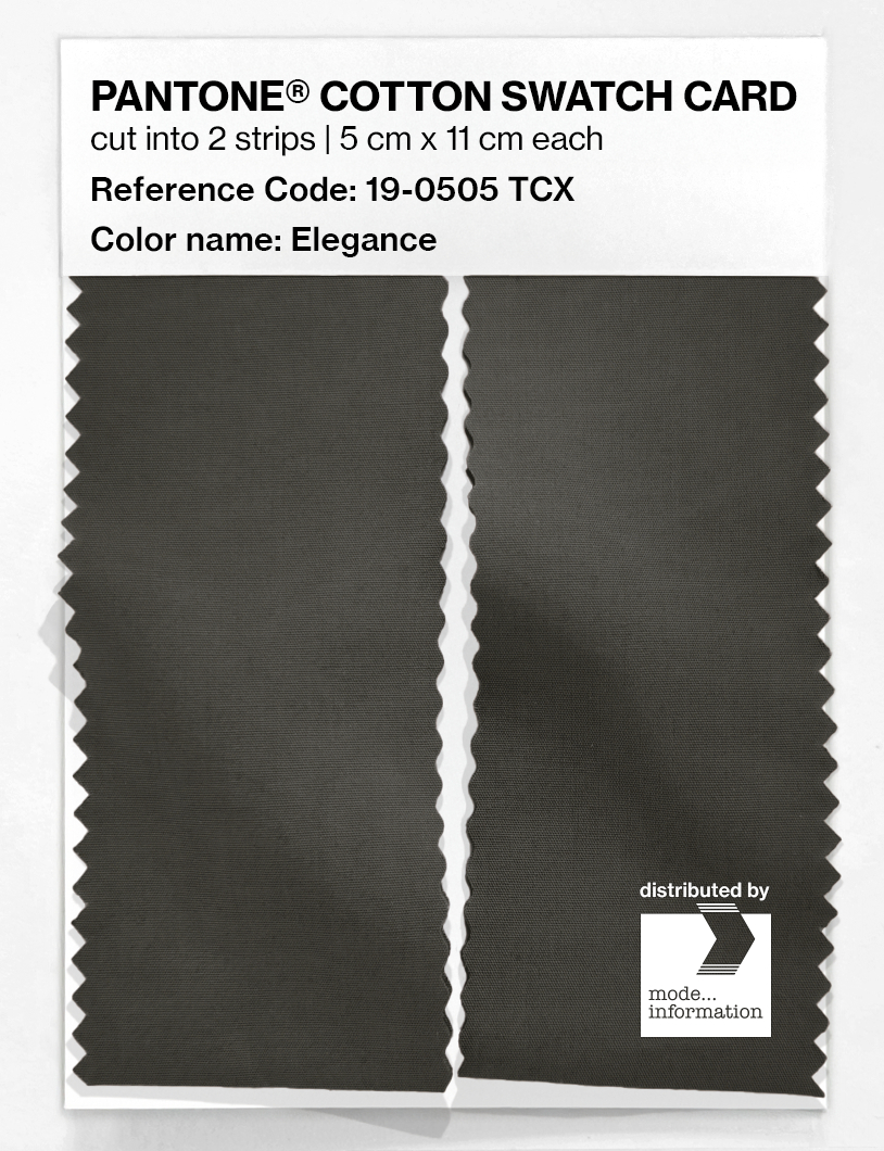Artikelbild 2 des Artikels “PANTONE® COTTON SWATCH CARD 19-0505 TCX Elegance “