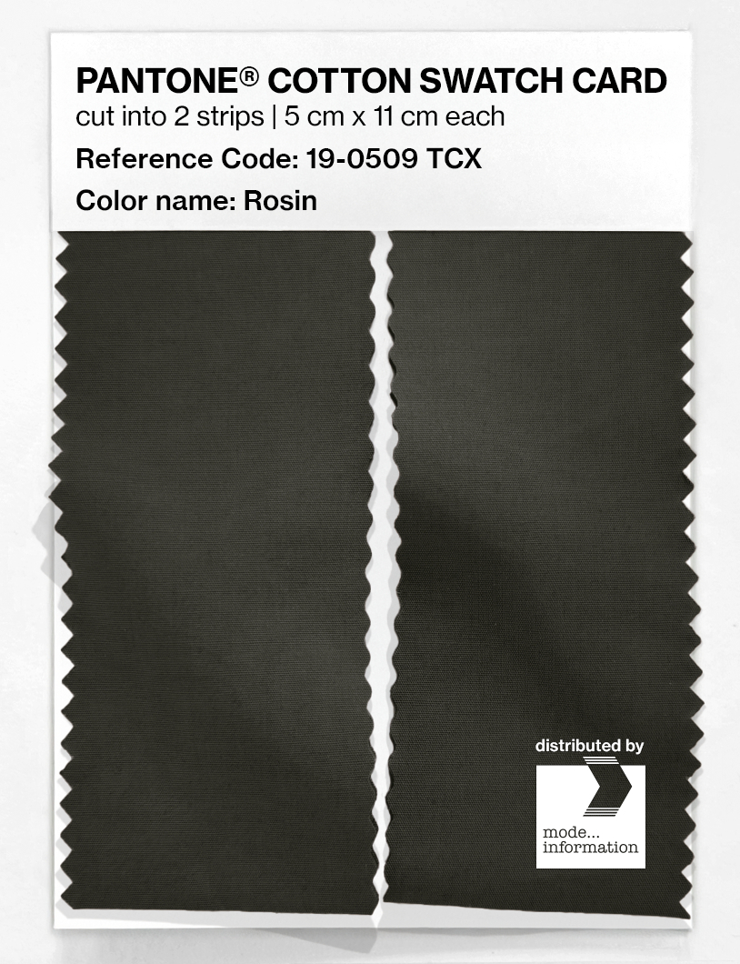 Artikelbild 2 des Artikels “PANTONE® COTTON SWATCH CARD 19-0509 TCX Rosin “