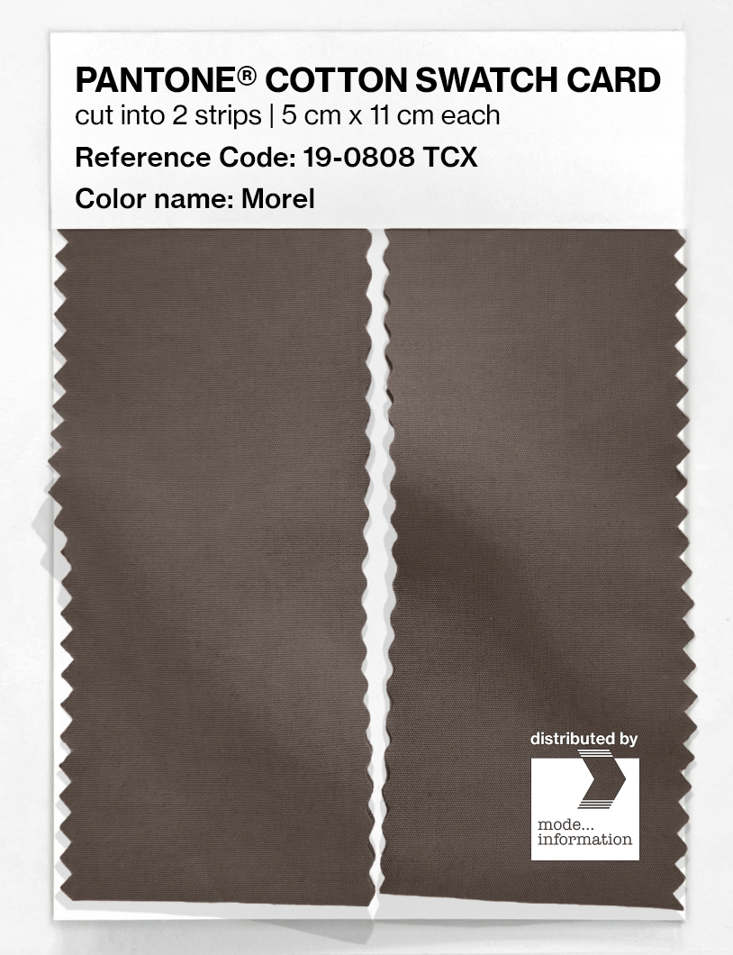 Artikelbild 2 des Artikels “PANTONE® COTTON SWATCH CARD 19-0808 TCX Morel “