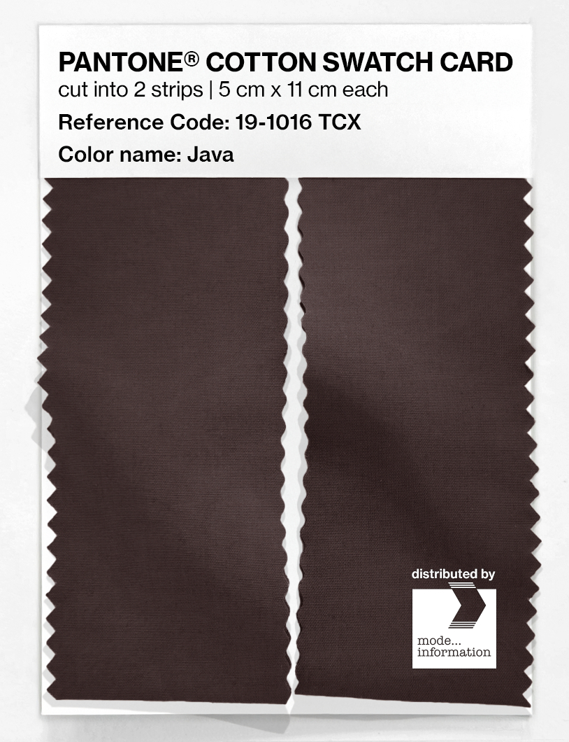 Artikelbild 2 des Artikels “PANTONE® COTTON SWATCH CARD 19-1016 TCX Java “