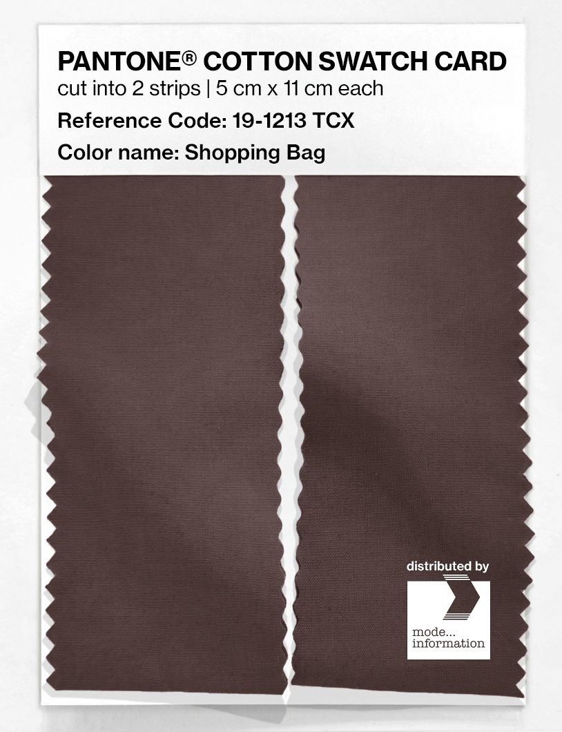 Artikelbild 2 des Artikels “PANTONE® COTTON SWATCH CARD 19-1213 TCX Shopping Bag “