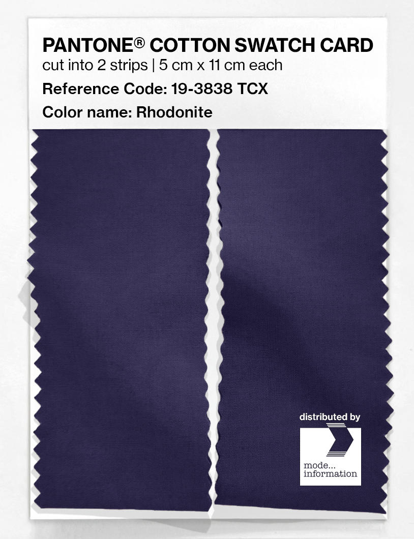 Artikelbild 2 des Artikels “PANTONE® COTTON SWATCH CARD 19-3838 TCX Rhodonite “