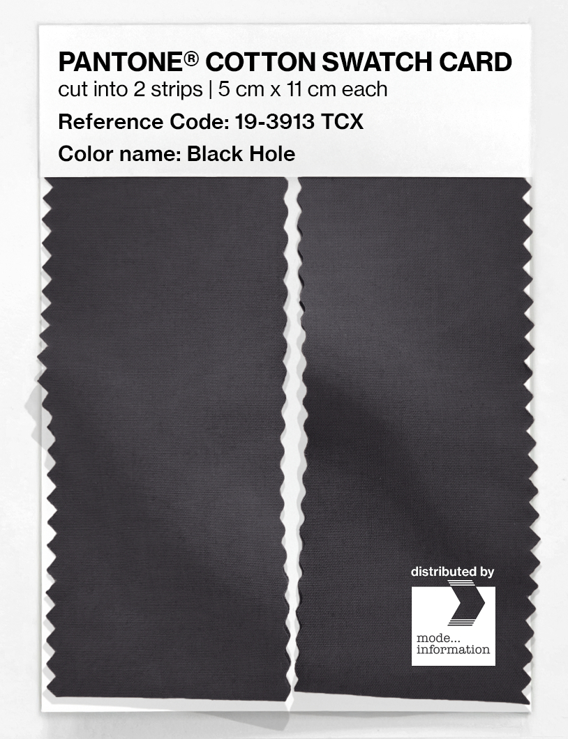 Artikelbild 2 des Artikels “PANTONE® COTTON SWATCH CARD 19-3913 TCX Black Hole “