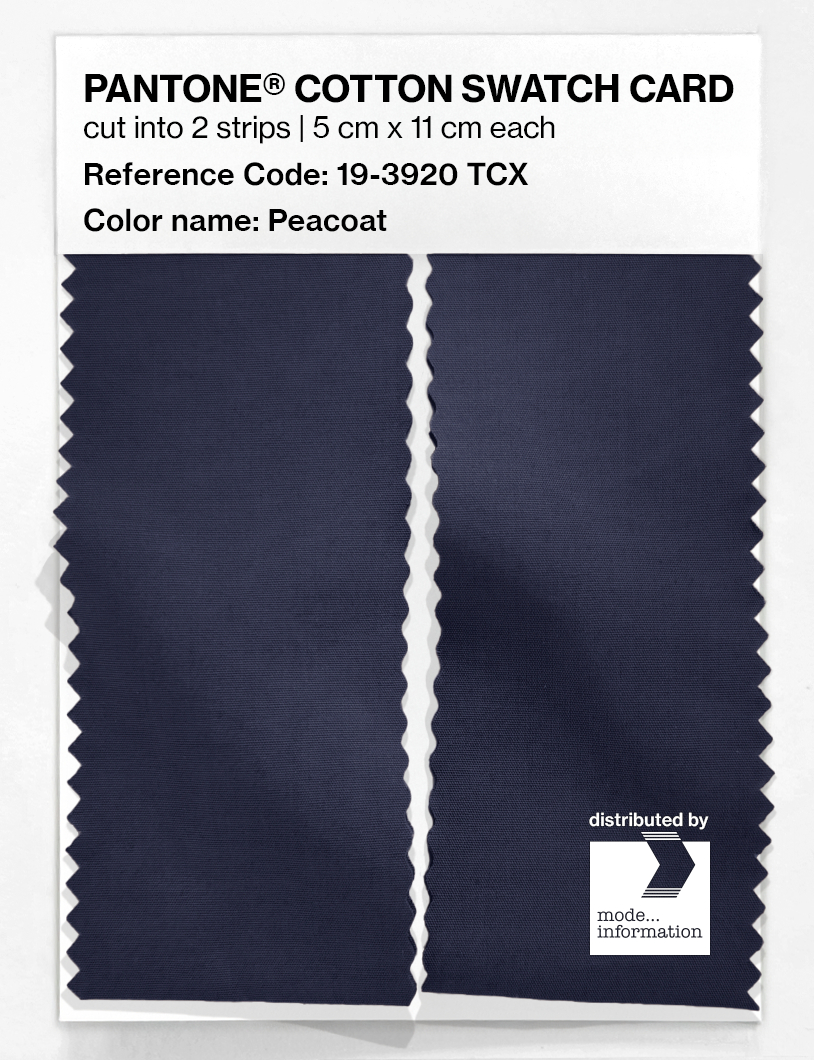 Artikelbild 2 des Artikels “PANTONE® COTTON SWATCH CARD 19-3920 TCX Peacoat “