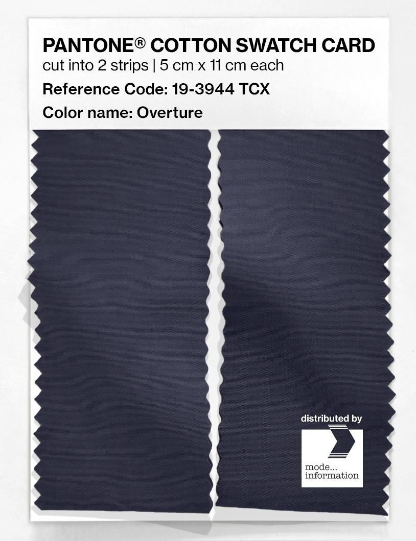Artikelbild 2 des Artikels “PANTONE® COTTON SWATCH CARD 19-3944 TCX Overture “