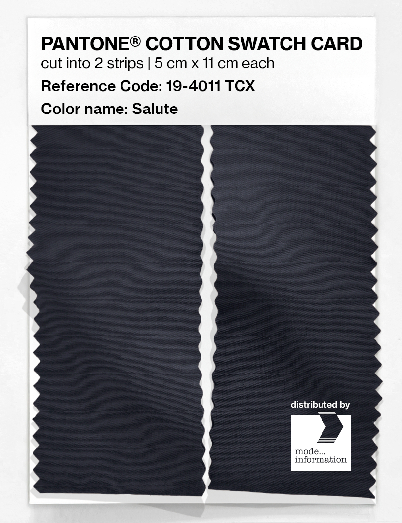 Artikelbild 2 des Artikels “PANTONE® COTTON SWATCH CARD 19-4011 TCX Salute “