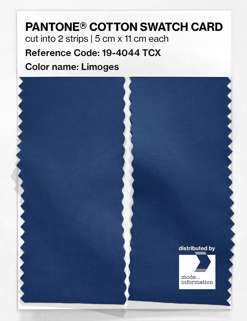 Artikelbild 2 des Artikels “PANTONE® COTTON SWATCH CARD 19-4044 TCX Limoges “