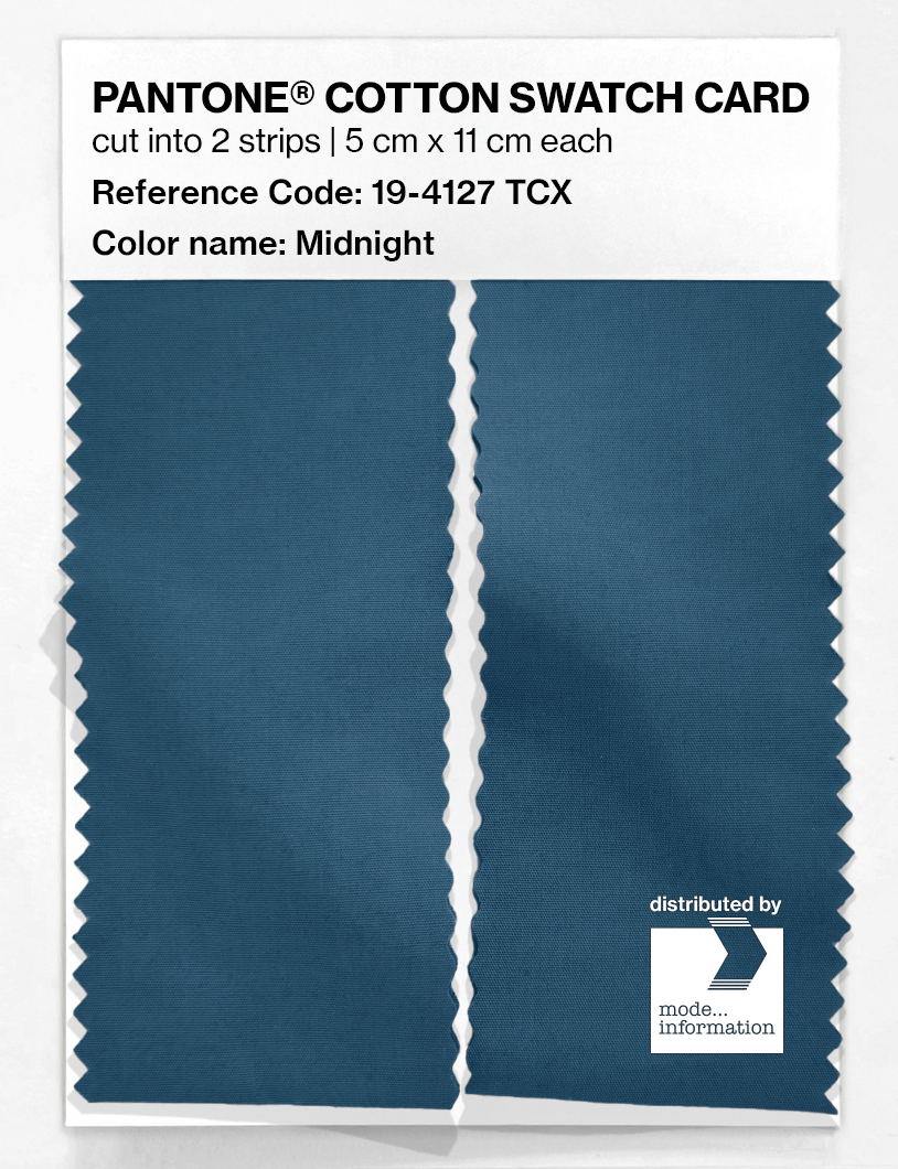 Artikelbild 2 des Artikels “PANTONE® COTTON SWATCH CARD 19-4127 TCX Midnight “