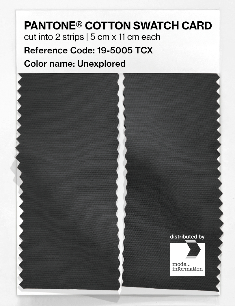 Artikelbild 2 des Artikels “PANTONE® COTTON SWATCH CARD 19-5005 TCX Unexplored “