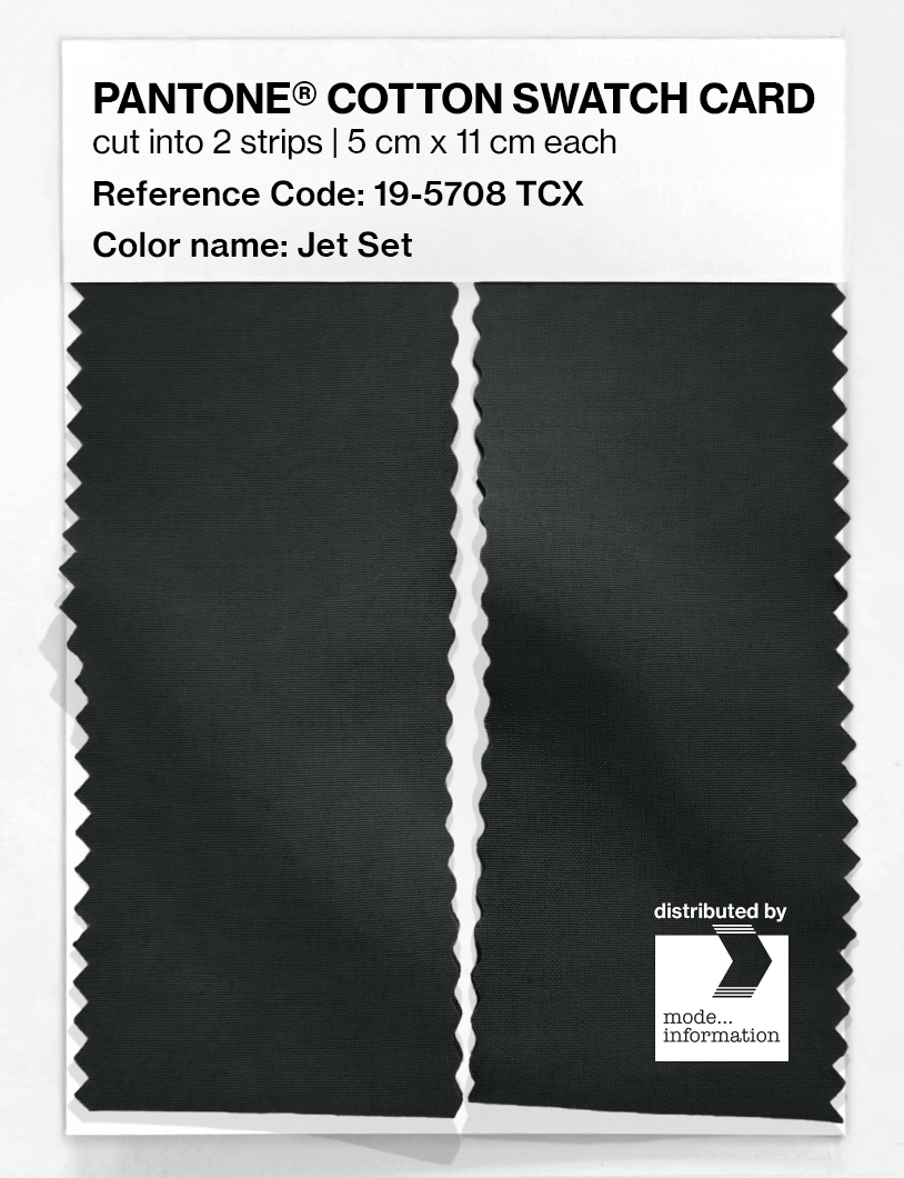 Artikelbild 2 des Artikels “PANTONE® COTTON SWATCH CARD 19-5708 TCX Jet Set “