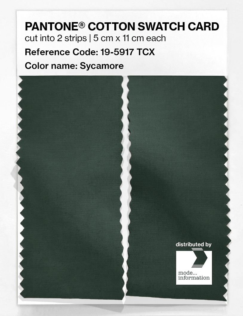 Artikelbild 2 des Artikels “PANTONE® COTTON SWATCH CARD 19-5917 TCX Sycamore “