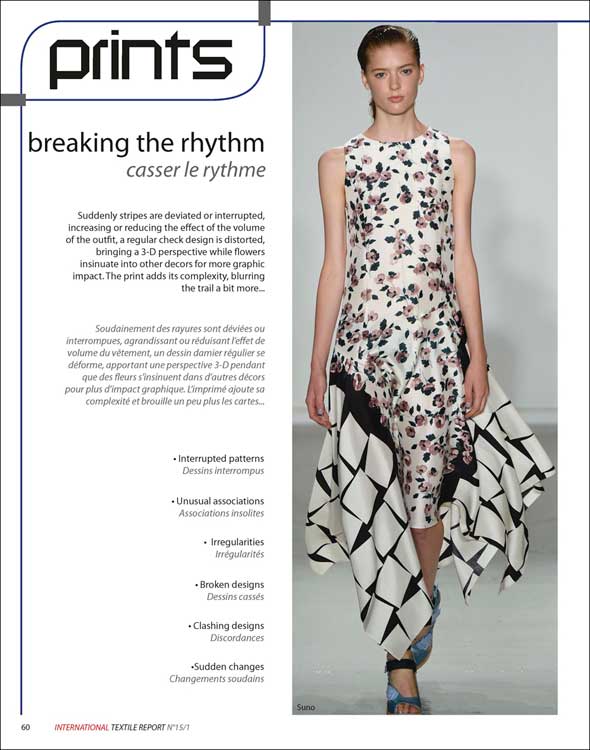 Artikelbild 2 des Artikels “International Textile Report no. 1/2015 S/S 2016 “